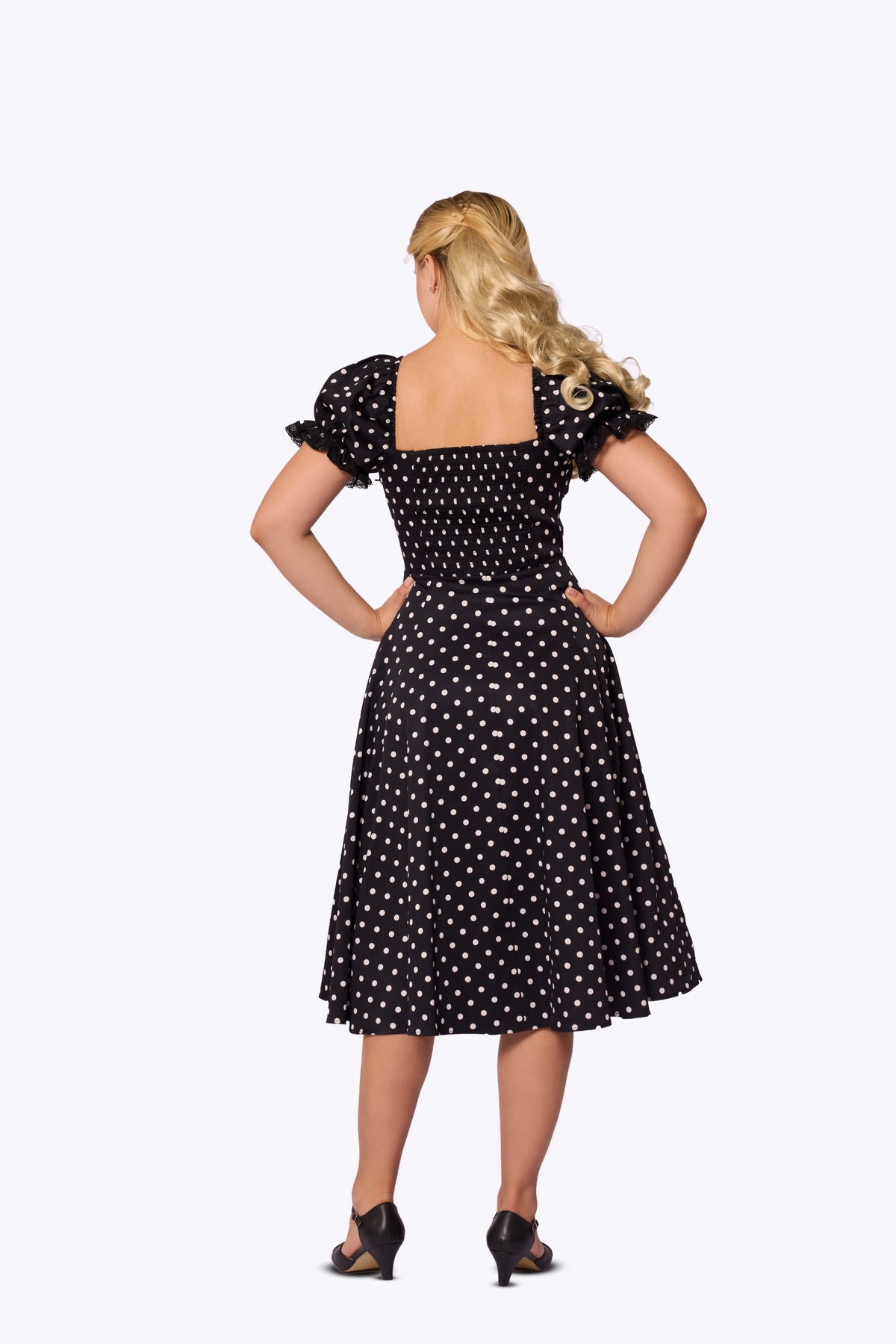 Nikita Polka Dot Midi Dress