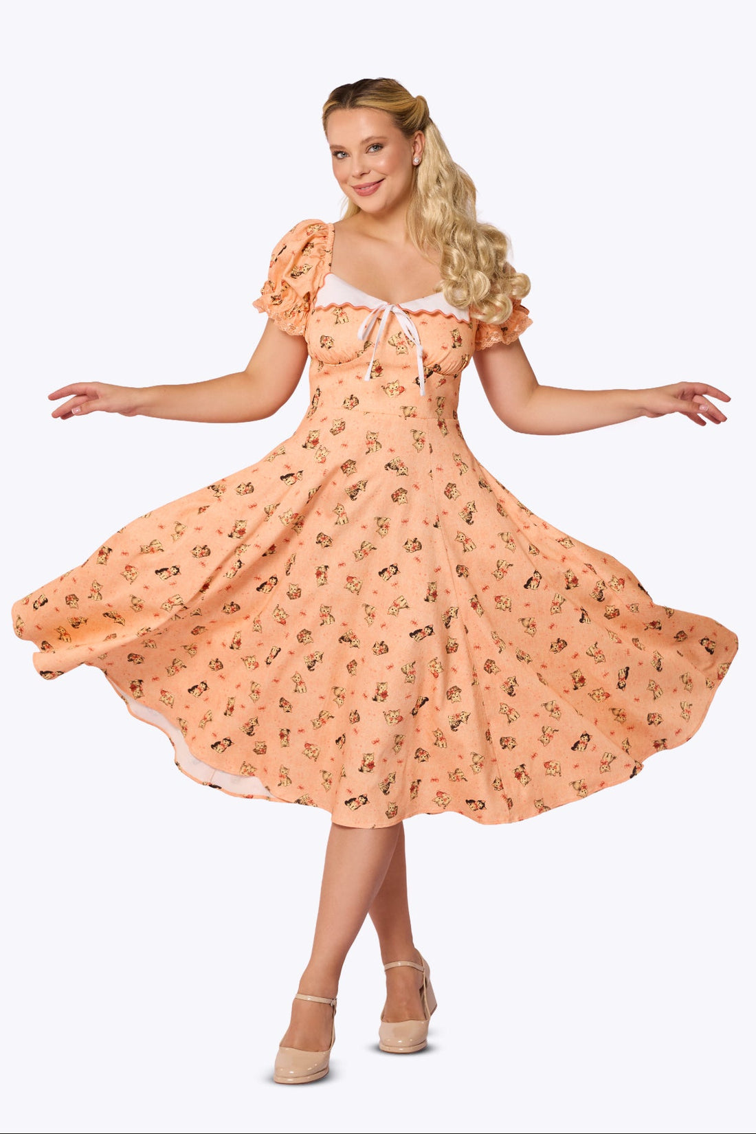 Nikita Kitty Cat Midi Dress