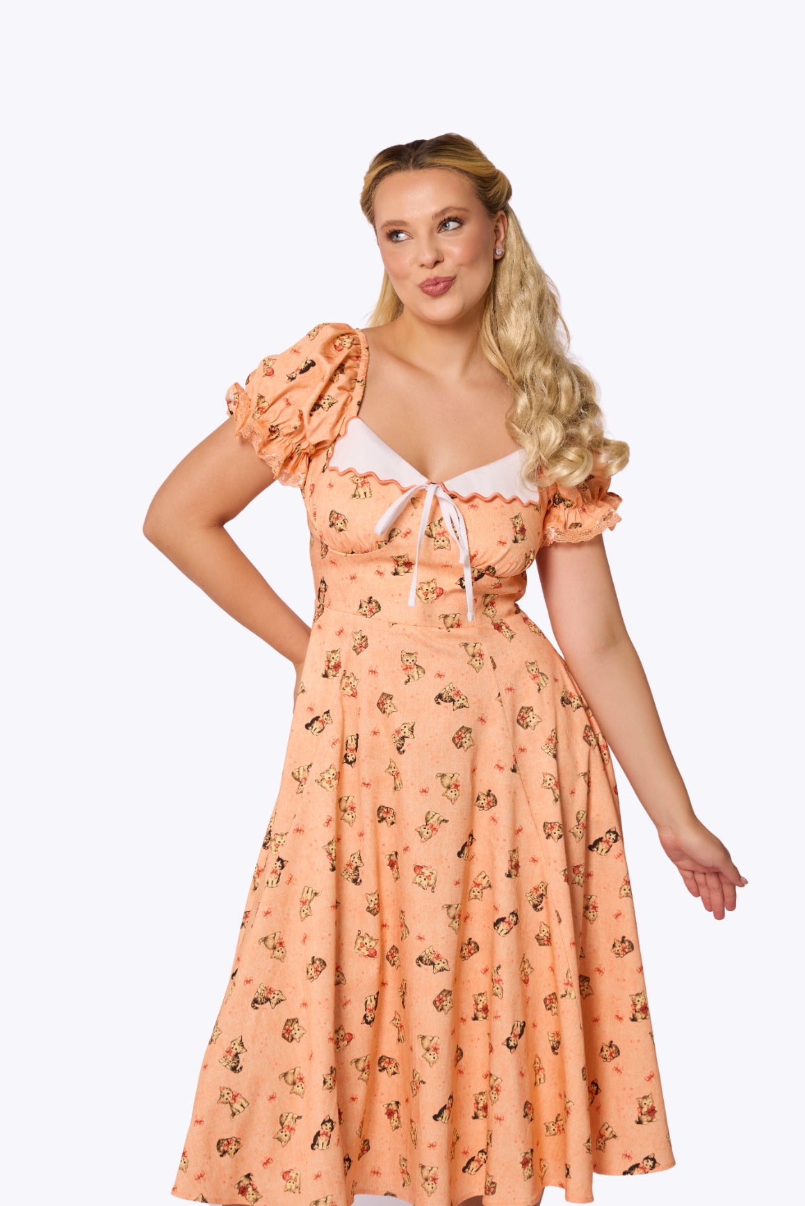 Nikita Kitty Cat Midi Dress