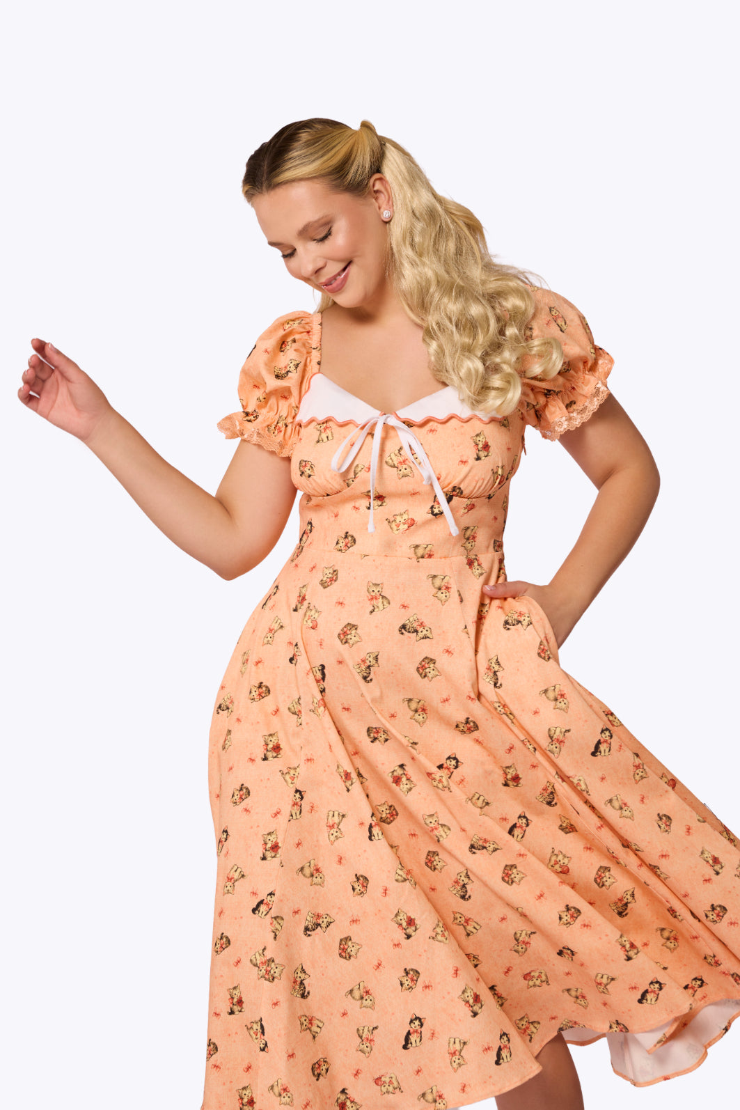 Nikita Kitty Cat Midi Dress
