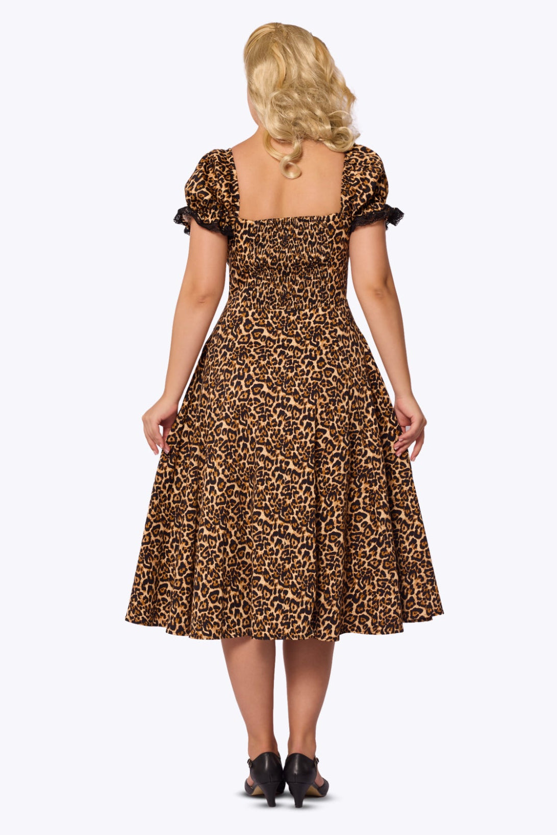 Nikita Leopard Midi Dress