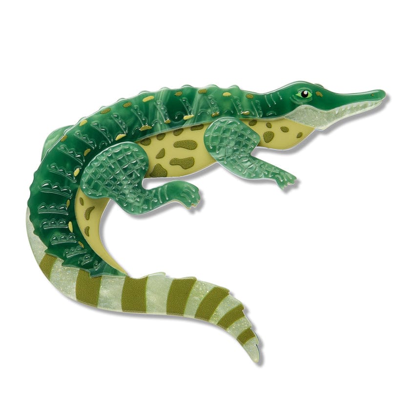 Erstwilder Siamese Crocodile Brooch