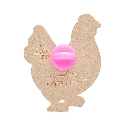 Erstwilder Clara the Chicken Enamel Pin