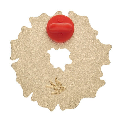 Forest Wreath Enamel Pin