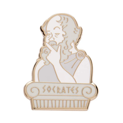 Erstwilder Socratic Method Enamel Pin