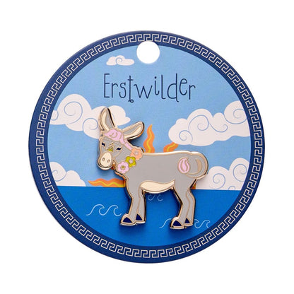Erstwilder Devoted Donkey Enamel Pin
