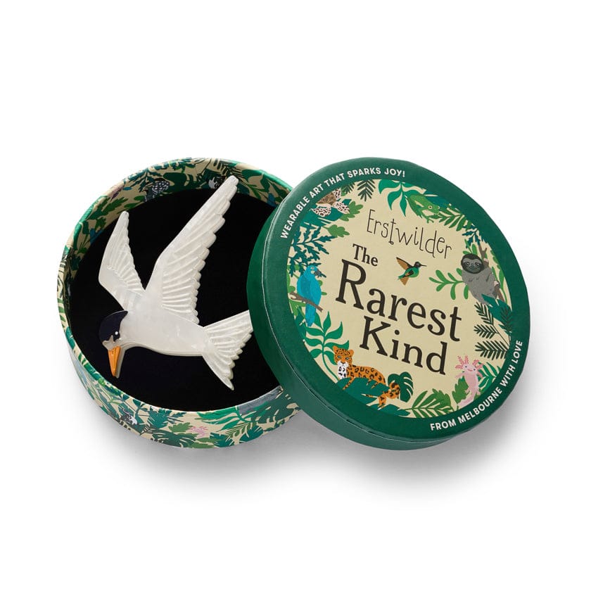 Erstwilder New Zealand Fairy Tern Brooch