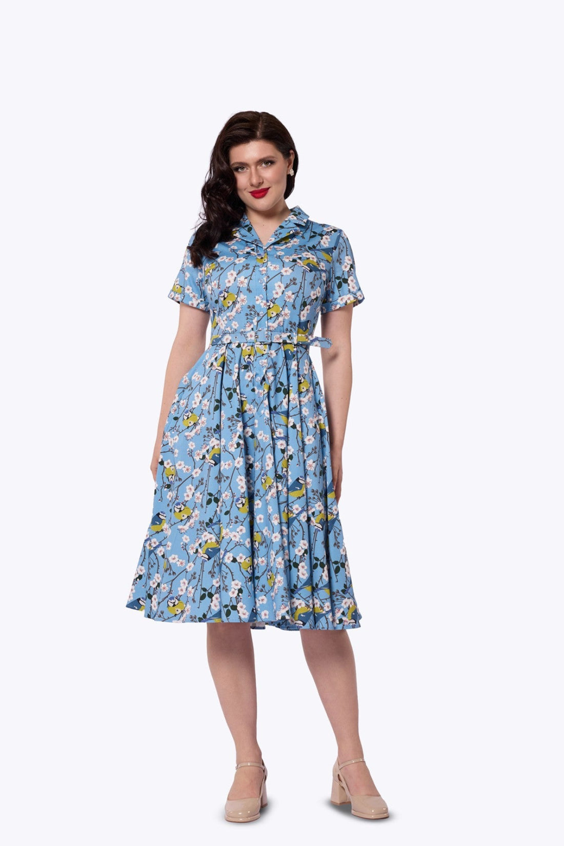 Caterina Blossom Swing Dress