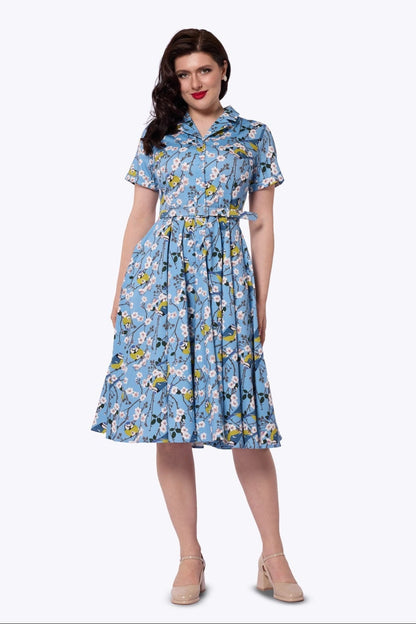 Caterina Blossom Swing Dress