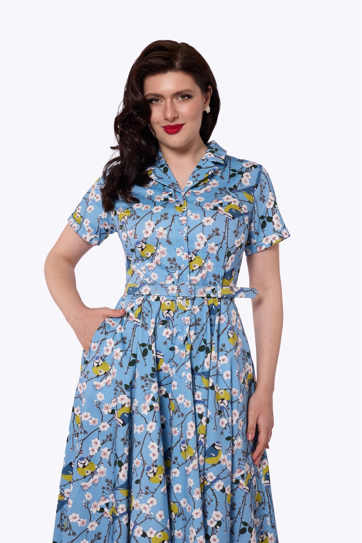 Caterina Blossom Swing Dress