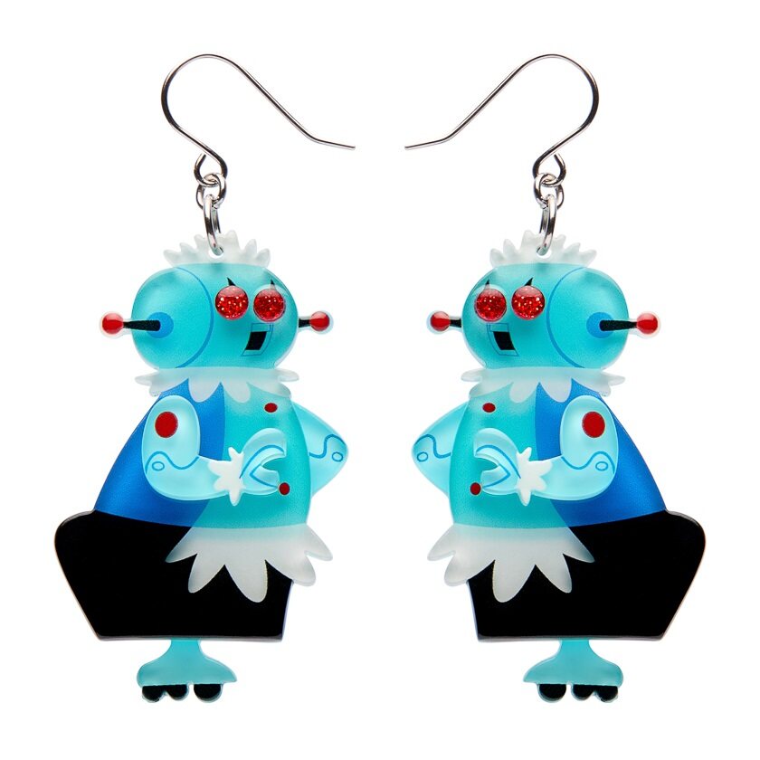 Rosie the Robot Drop Earrings