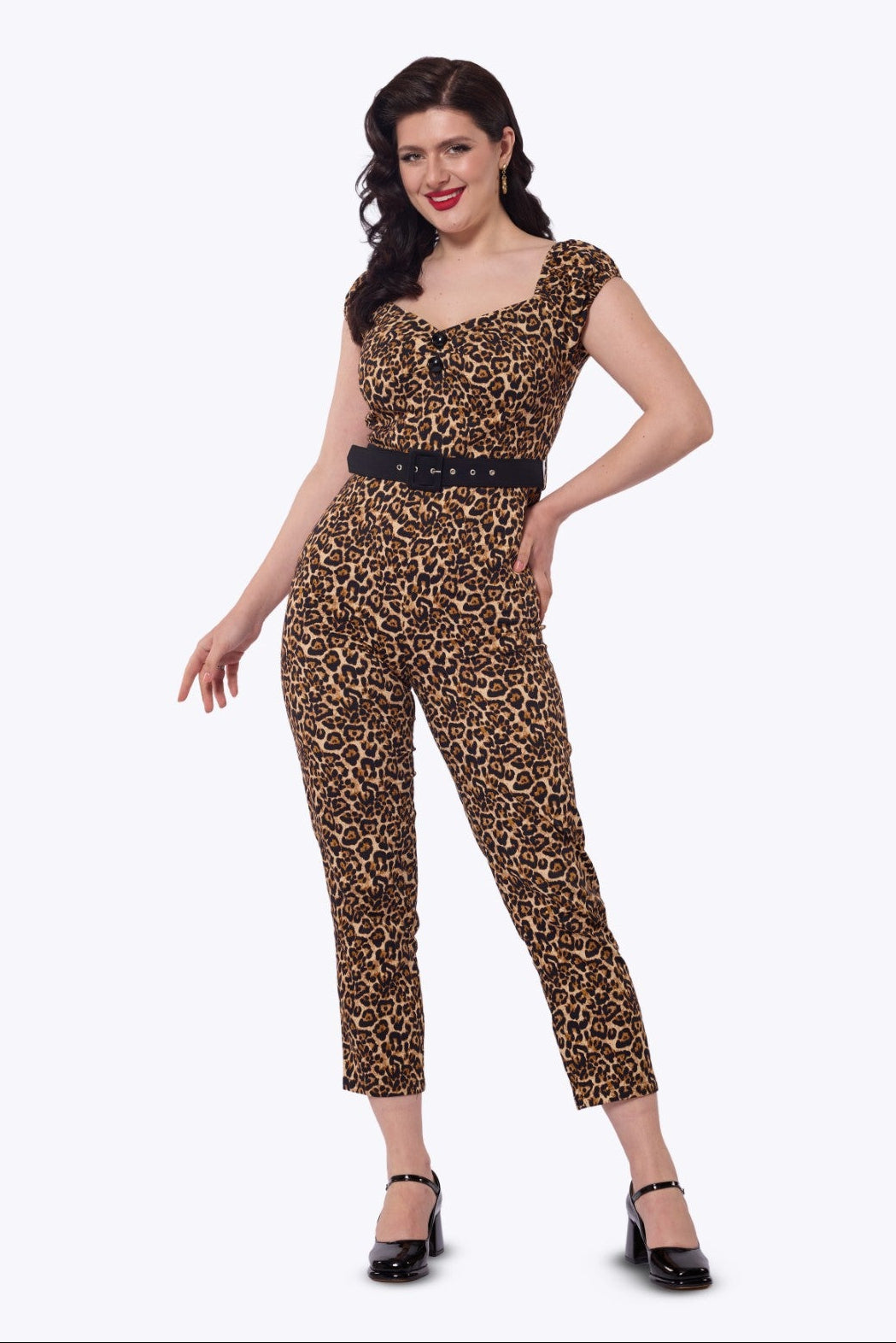 Dolores Leopard Print  Jumpsuit