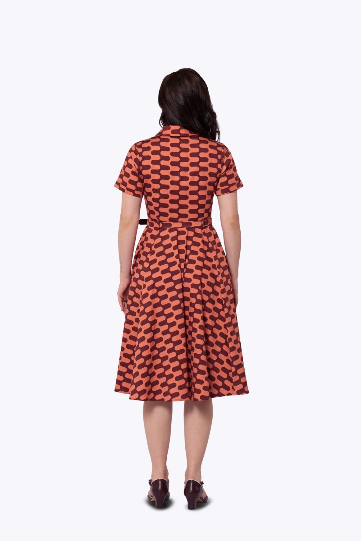 Caterina Waves Swing Dress