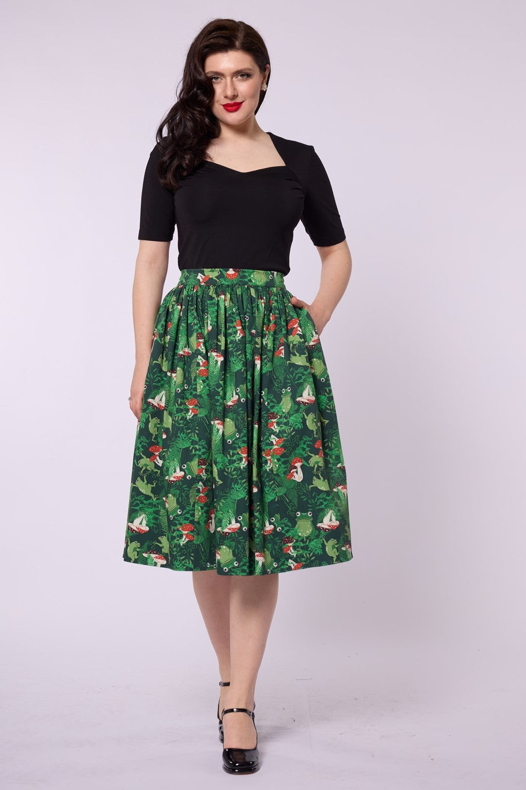 Jasmine Frog Forest Skirt