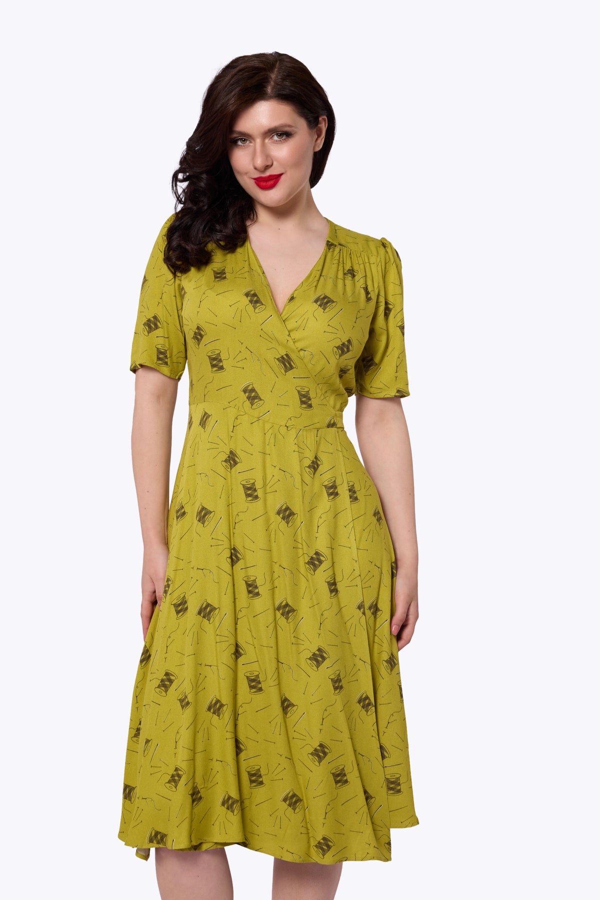 Cassandra Pins &amp; Needles Wrap Dress
