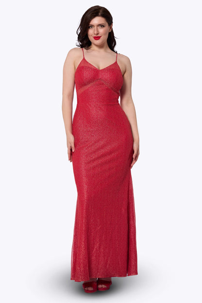 Dove Glitter Maxi Dress