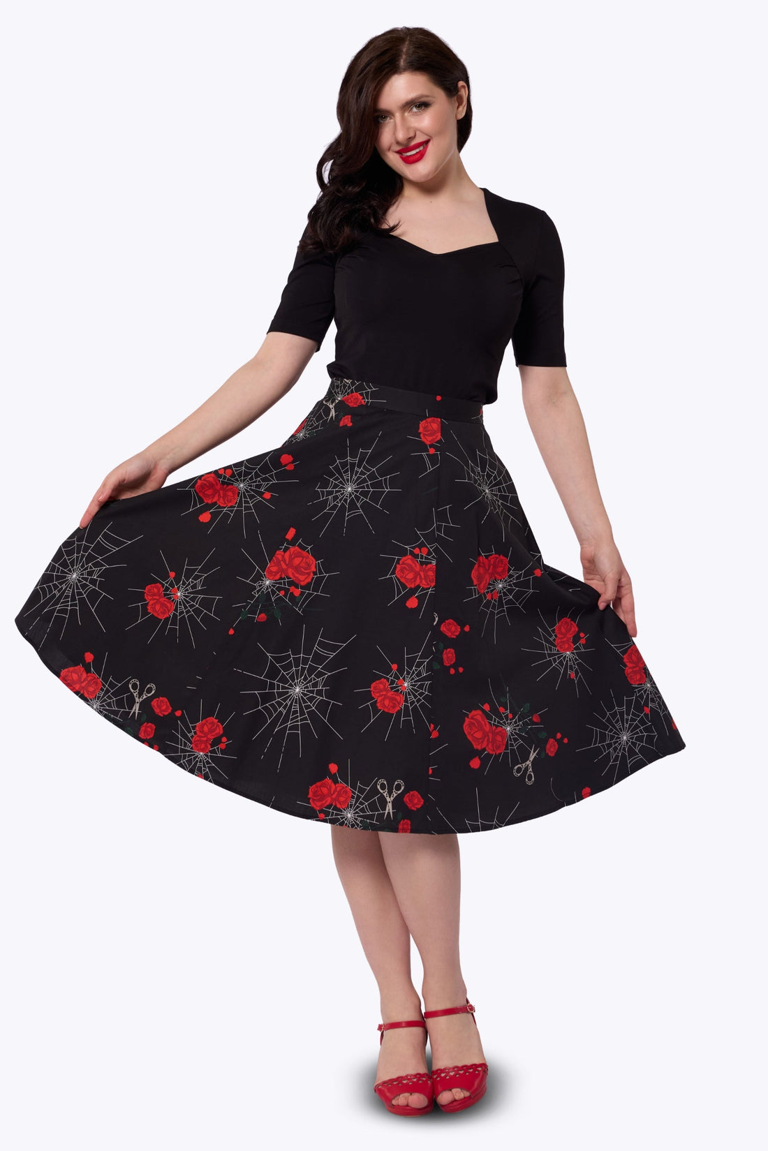Matilde Spinners Web Swing Skirt
