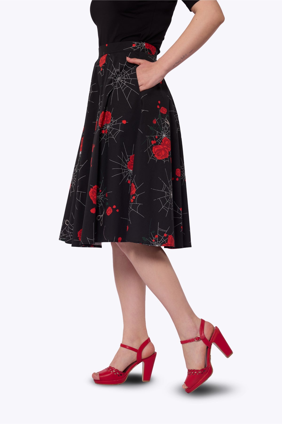 Matilde Spinners Web Swing Skirt
