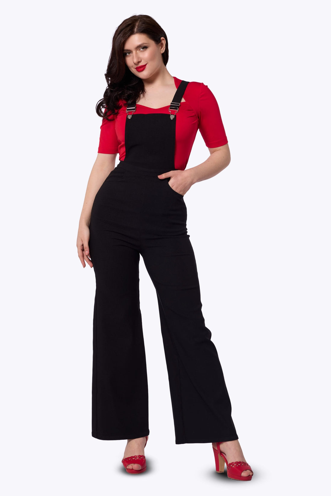 Kayden Plain Dungarees