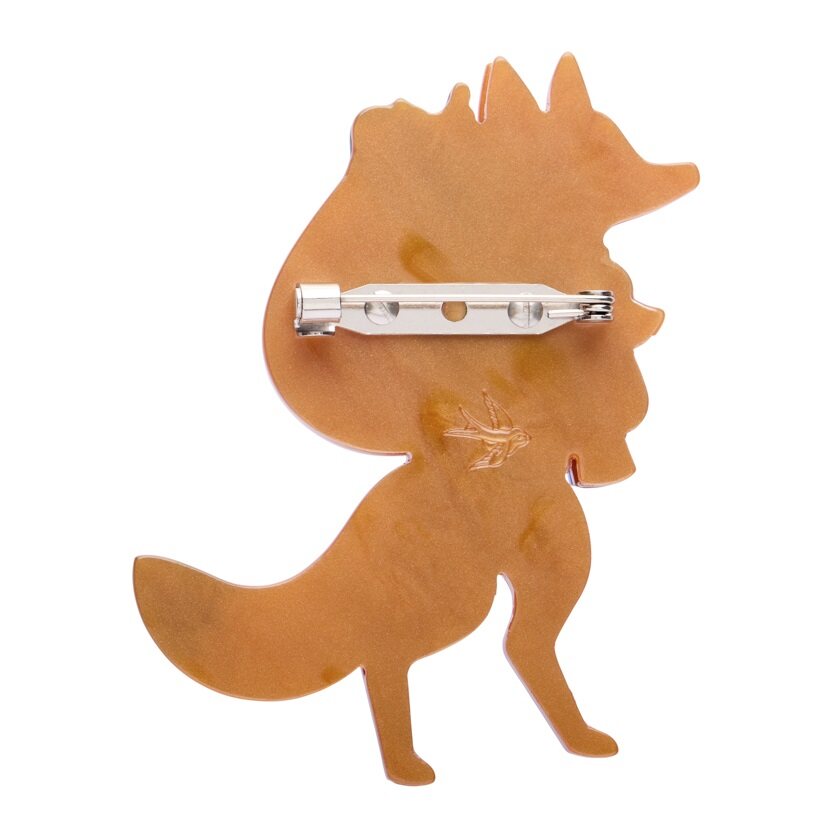 Freddy the Fox Brooch