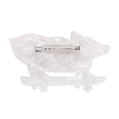 Erstwilder Clarke the Crusading Corgi Brooch