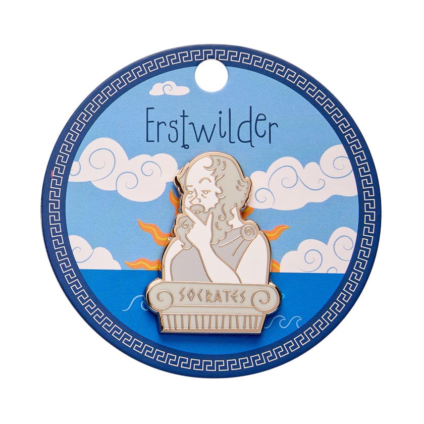 Erstwilder Socratic Method Enamel Pin