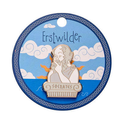 Erstwilder Socratic Method Enamel Pin