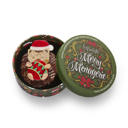 Hannah The Hedgehog Brooch