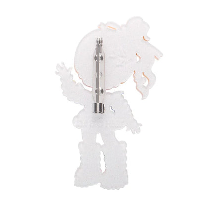 Rainbow Brite Says Hello Brooch