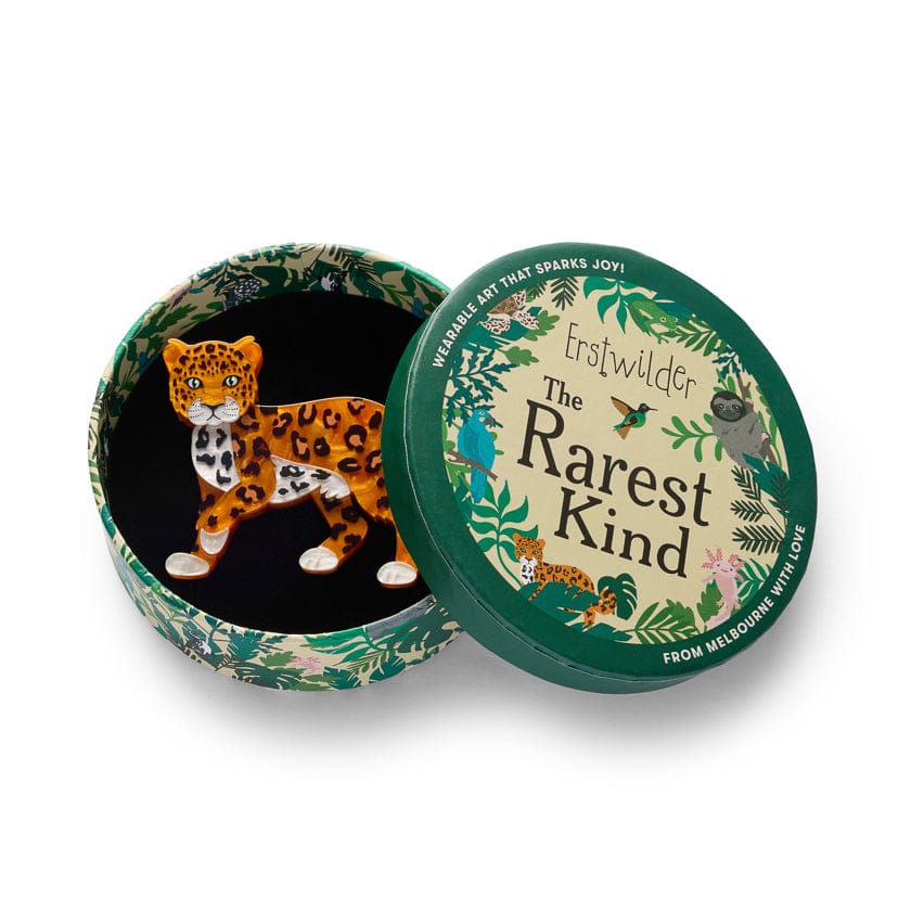 Erstwilder Amur Leopard Brooch