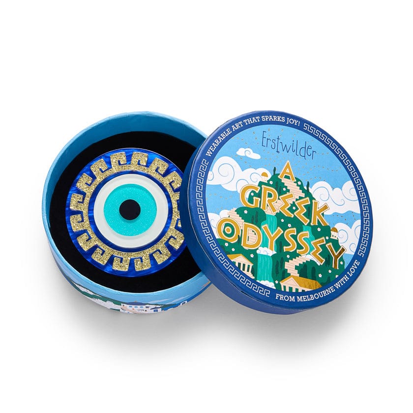 Erstwilder Evil Eye Amulet Brooch