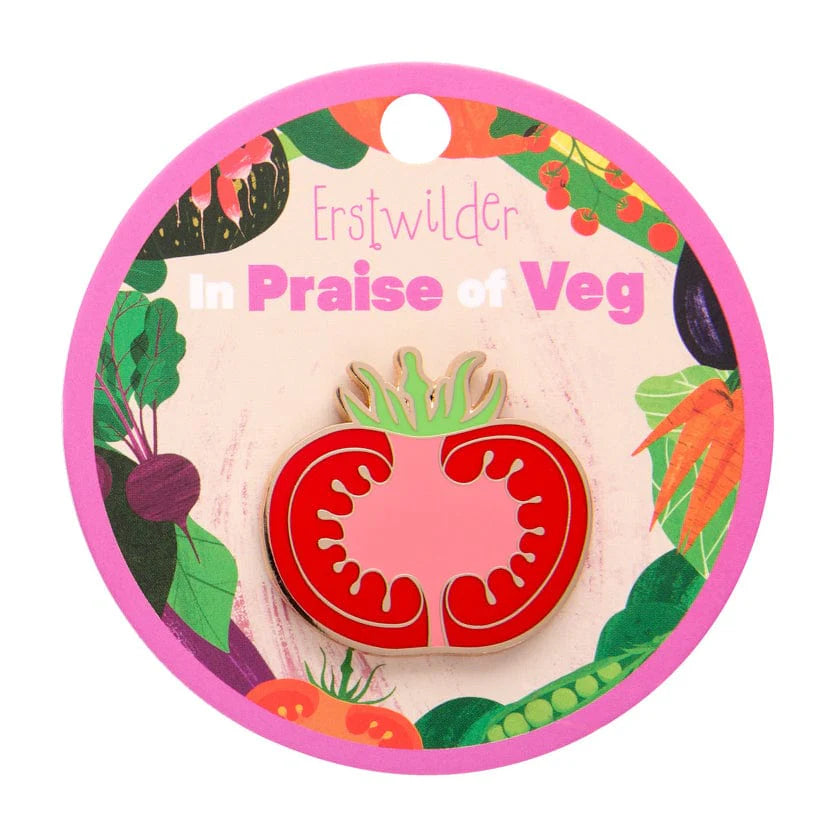 Tomato Time Enamel Pin