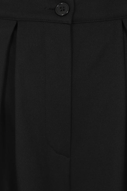 Glynda Plain Black Trousers